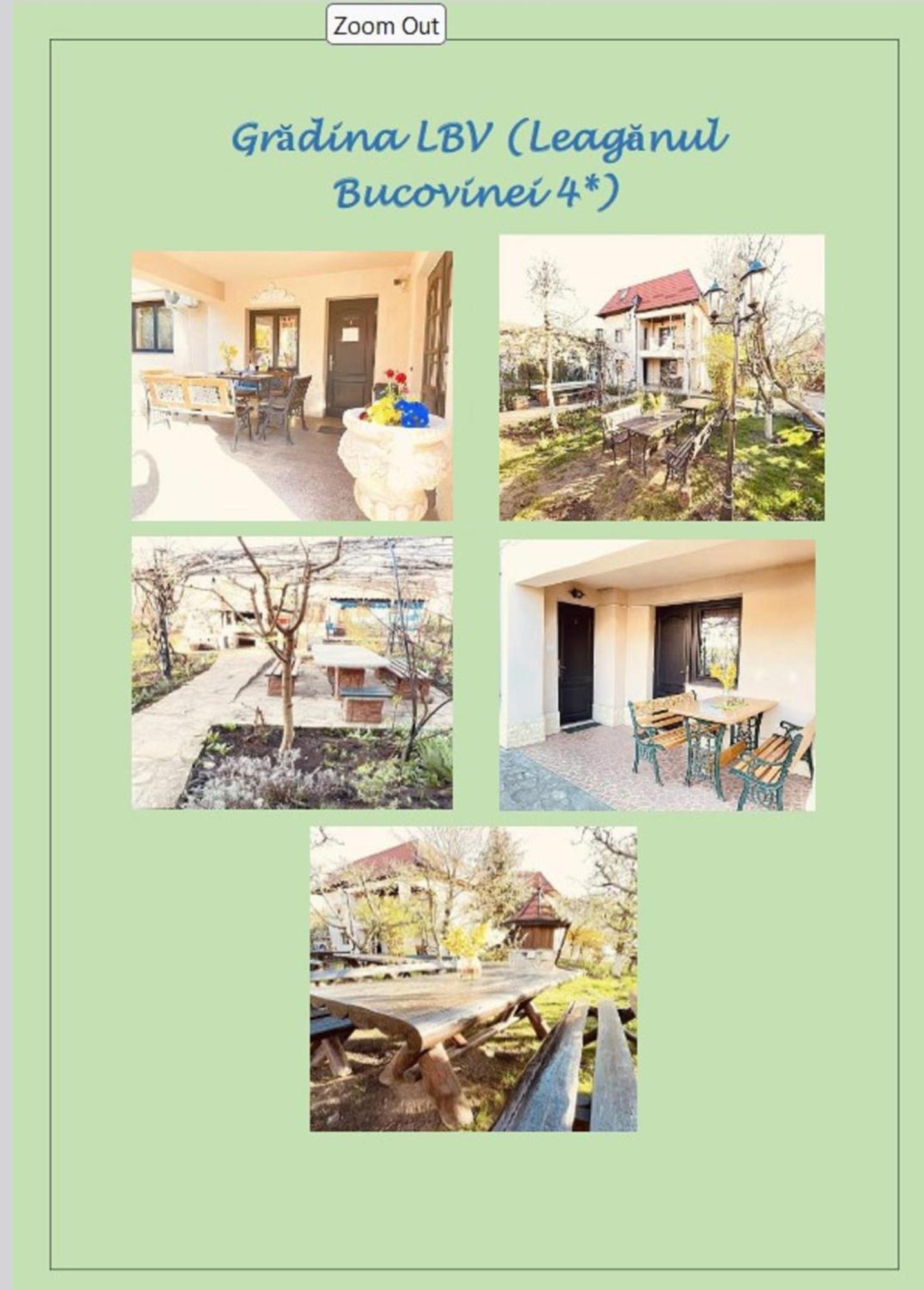 Leaganul Bucovinei Guest House Сучеава Екстериор снимка